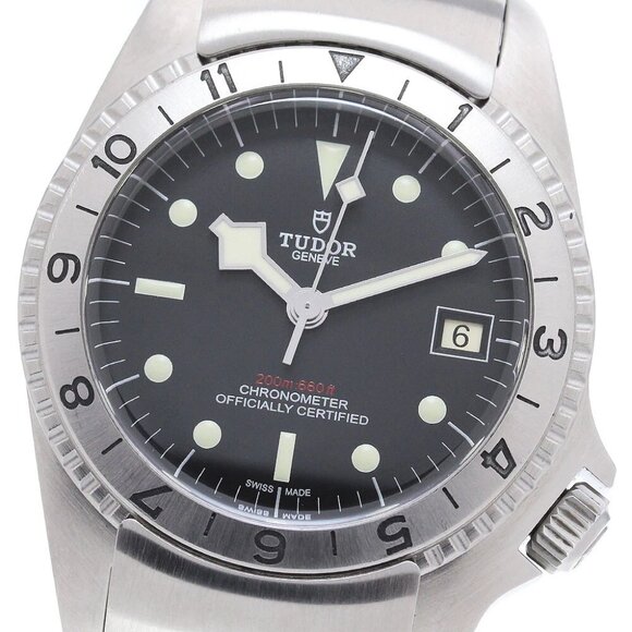 TUDOR Black bay 70150 Date Black Dial Automatic Men's Watch - Picture 1 of 7